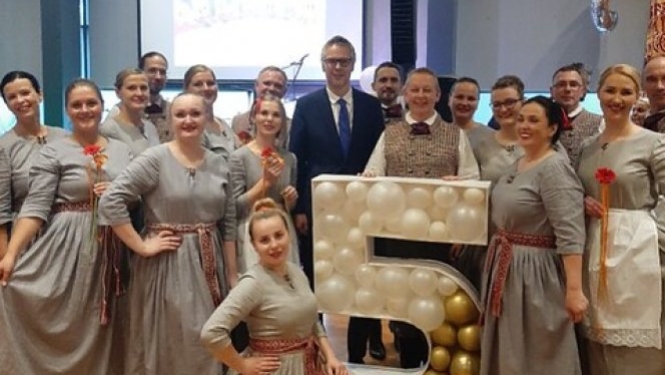 TDK "Rietumkrasts" 5 gadu jubilejas svinības Īrijā