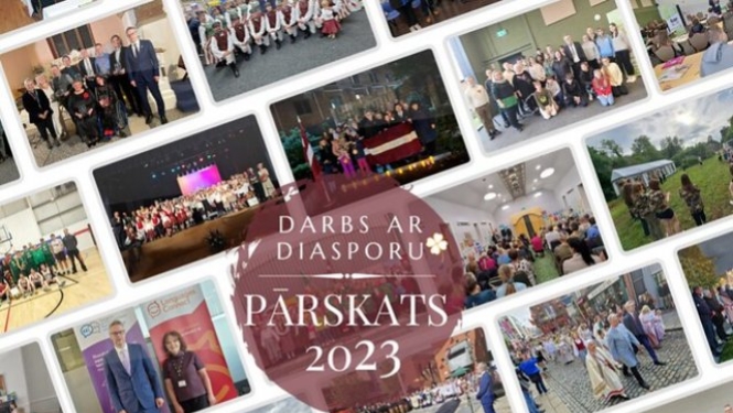 Pārskats par vēstniecības padarīto sadarbībā ar diasporu 2023.gadā